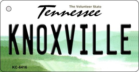 Knoxville Tennessee License Plate Tag Key Chain KC-6416
