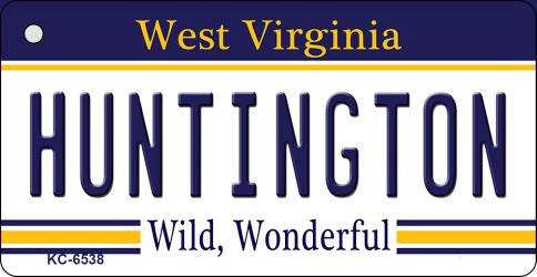 Huntington West Virginia License Plate Tag Key Chain KC-6538