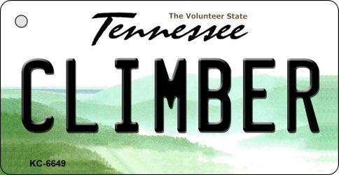Climber Tennessee License Plate Tag Key Chain KC-6649