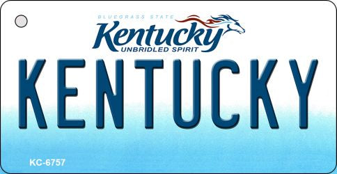 Kentucky State License Plate Tag Novelty Key Chain KC-6757