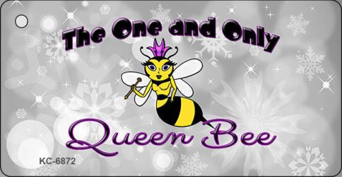 Queen Bee Novelty Aluminum Key Chain KC-6872