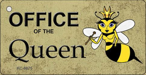 Office Queen Novelty Aluminum Key Chain KC-6875