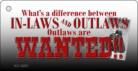 In-Laws & Out-Laws Novelty Aluminum Key Chain KC-6891