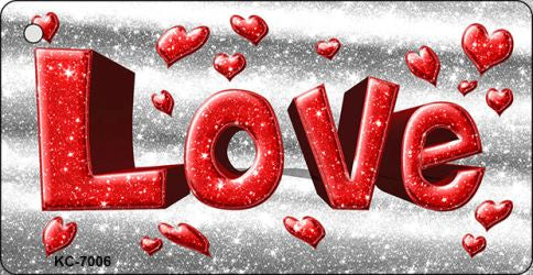 Love Novelty Aluminum Key Chain KC-7006