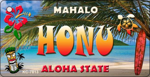 Honu Tiki Novelty Metal Key Chain KC-7813