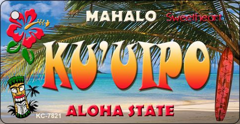 Ku'uipo Tiki Novelty Metal Key Chain KC-7821