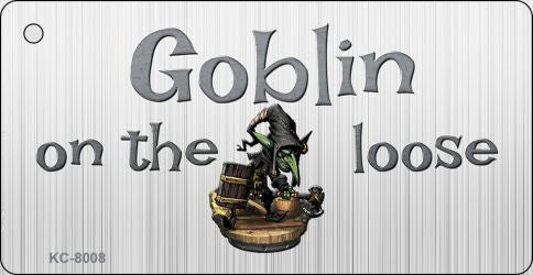 Goblin On The Loose Novelty Aluminum Key Chain KC-8008