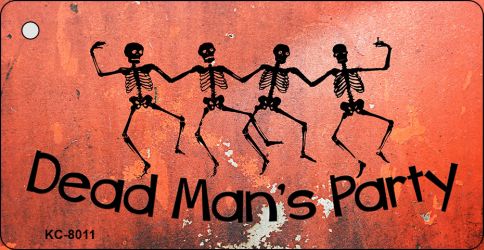 Dead Mans Party Novelty Aluminum Key Chain KC-8011