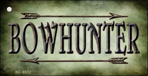 Bowhunter Novelty Metal Key Chain KC-8032
