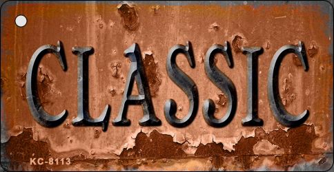 Classic Rusty Novelty Metal Key Chain KC-8113