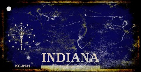 Indiana Rusty Blank Key Chain KC-8131