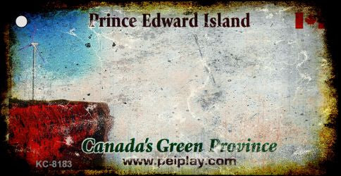 Prince Edward Rusty Blank Key Chain KC-8183