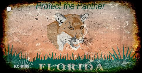 Florida State Novelty Metal Key Chain KC-8188