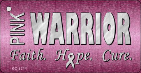 Pink Warrior Novelty Aluminum Key Chain KC-8244