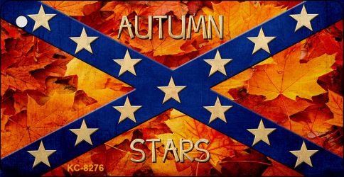 Autumn Stars Novelty Aluminum Key Chain KC-8276