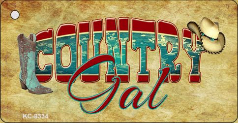 Gal Novelty Metal Key Chain KC-8334