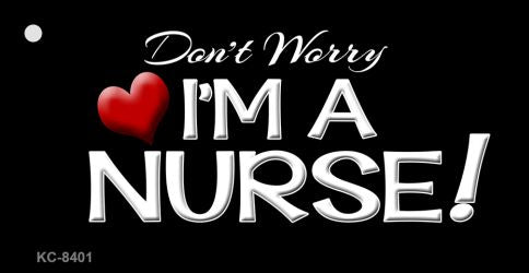 Im A Nurse Novelty Metal Key Chain KC-8401