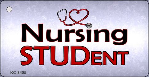 Nursing Student Novelty Metal Key Chain KC-8405