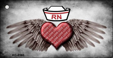 Love RN Novelty Metal Key Chain KC-8560