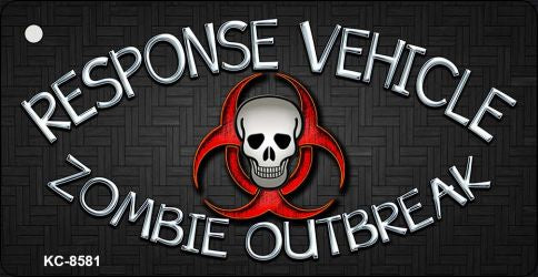 Response Vehicle Novelty Metal Key Chain KC-8581