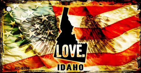 Idaho Love Novelty Metal Key Chain KC-8598