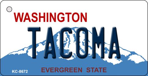 Tacoma Washington Novelty Metal Key Chain KC-8672