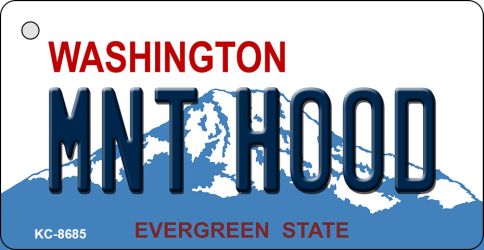 MNT Hood Washington Novelty Metal Key Chain KC-8685