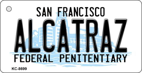 Alcatraz San Francisco Novelty Metal Key Chain KC-8699