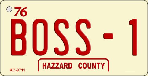 Boss-1 Novelty Metal Key Chain KC-8711