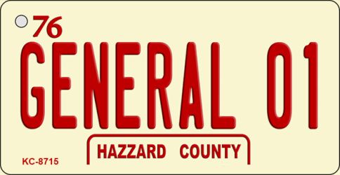 General 01 Novelty Metal Key Chain KC-8715