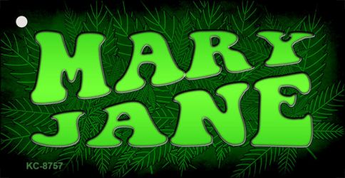 Mary Jane Novelty Metal Key Chain KC-8757