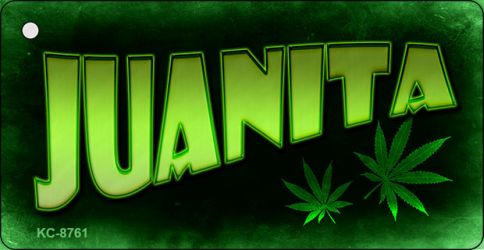 Juanita Novelty Metal Key Chain KC-8761