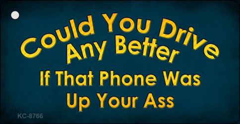 Could You Drive Novelty Metal Key Chain KC-8766