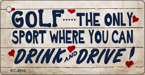 Drink And Drive Novelty Metal Key Chain KC-8810