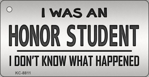 Honor Student Novelty Metal Key Chain KC-8811