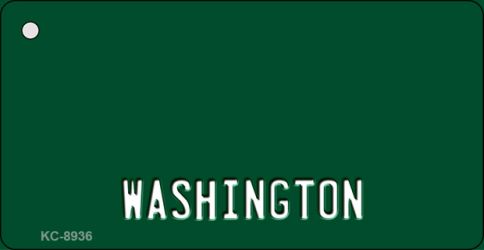 Washington State Blank Novelty Metal Key Chain KC-8936