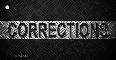 Corrections Novelty Aluminum Key Chain KC-9344