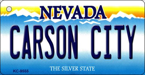 Carson City Nevada Novelty Aluminum Key Chain KC-9555