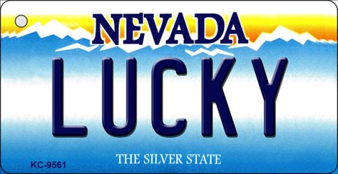 Lucky Nevada Novelty Aluminum Key Chain KC-9561