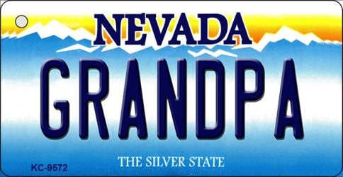 Grandpa Nevada Novelty Aluminum Key Chain KC-9572
