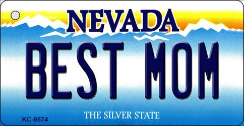 Best Mom Nevada Novelty Aluminum Key Chain KC-9574