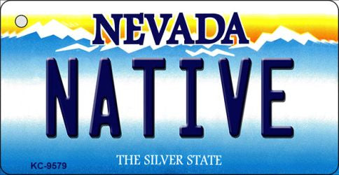 Native Nevada Novelty Aluminum Key Chain KC-9579