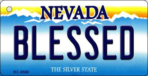 Blessed Nevada Novelty Aluminum Key Chain KC-9580