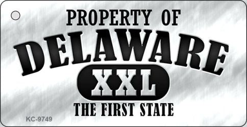 Property Of Delaware Novelty Metal Key Chain KC-9749