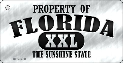 Property Of Florida Novelty Metal Key Chain KC-9750