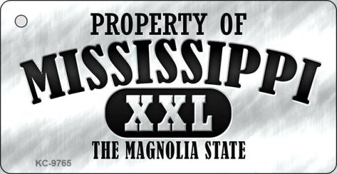 Property Of Mississippi Novelty Metal Key Chain KC-9765