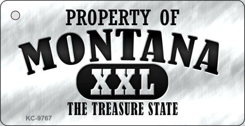 Property Of Montana Novelty Metal Key Chain KC-9767