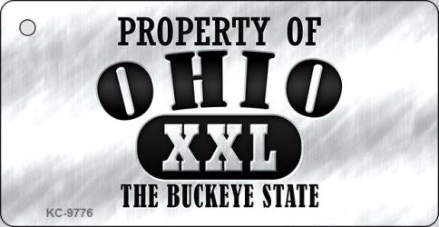 Property Of Ohio Novelty Metal Key Chain KC-9776