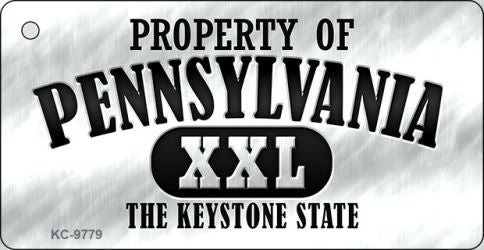 Property Of Pennsylvania Novelty Metal Key Chain KC-9779