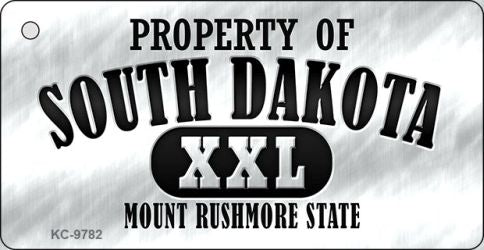 Property Of South Dakota Novelty Metal Key Chain KC-9782